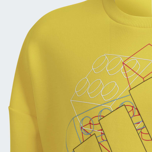 Yellow adidas x Classic LEGO® Sweatshirt