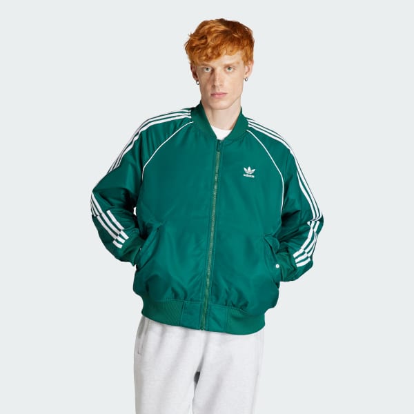 zelená Bunda Premium Collegiate