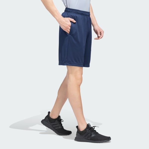 Blue Small Logo Training Shorts