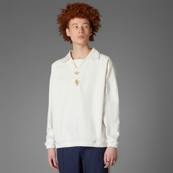 Λευκό Juventus Terrace Icons Drill Top