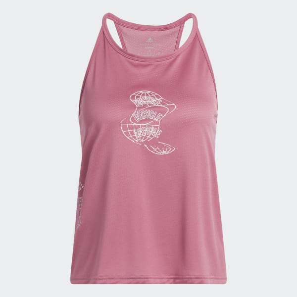 Pink Run for the Oceans Tank Top