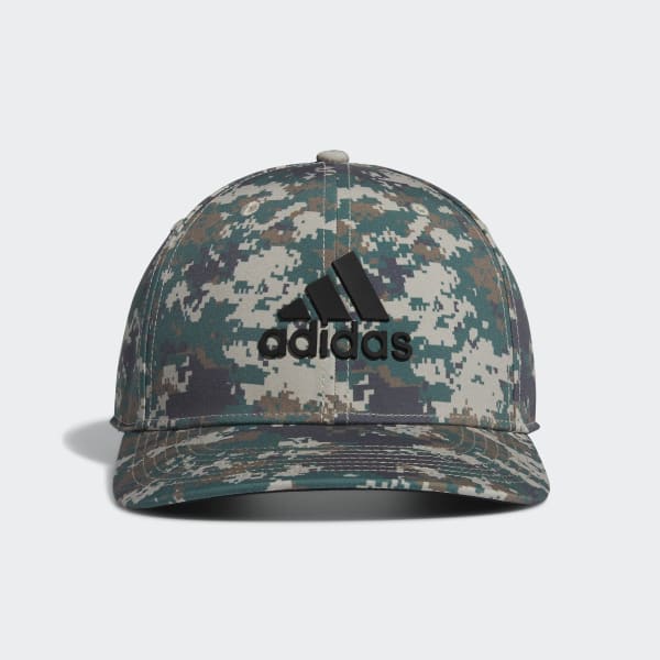 Camouflage golf top hat