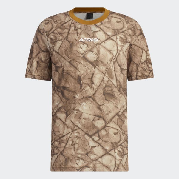 Brown National Geographic Graphic Tencel Short Sleeve Tee (Gender Neutral)