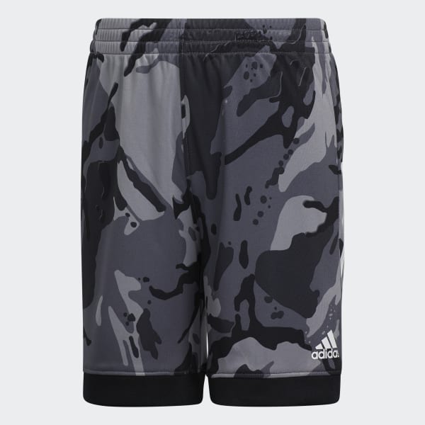adidas AEROREADY Core Camo Shorts - Black | adidas US