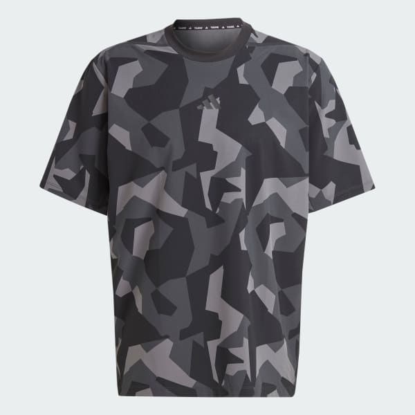 Grau Workout Pump Cover-Up T-Shirt