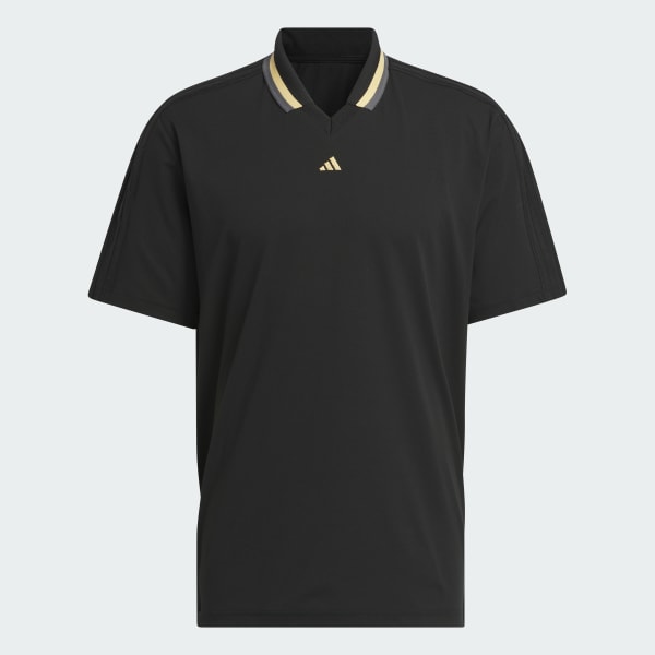 Preto Polo de Golfe Ultimate365