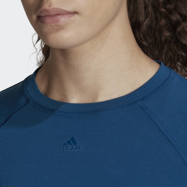 Blue AEROREADY Wrap-Back T-Shirt GR591
