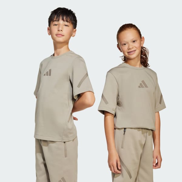 Bege Camiseta adidas Z.N.E. Infantil