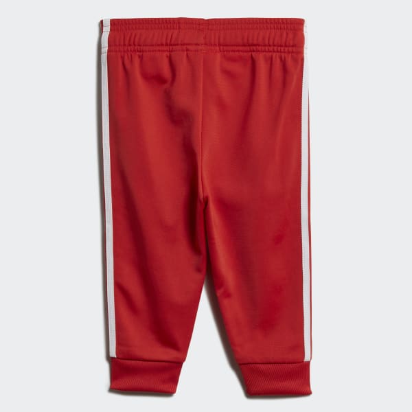 red adidas tracksuit infant