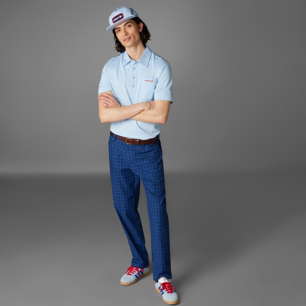 ブルー 【オリジナルスゴルフ】パッチ フラットビル キャップ