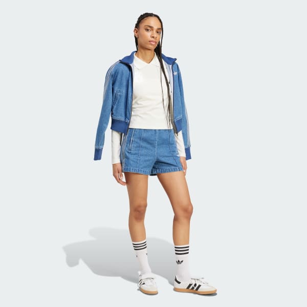 Blanc T-shirt manches longues blason