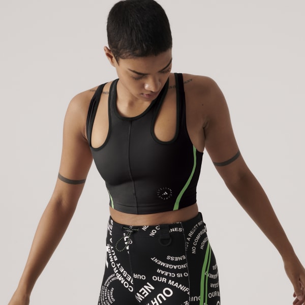adidas by Stella McCartney TrueNature Hiking Crop Top Black adidas Thailand