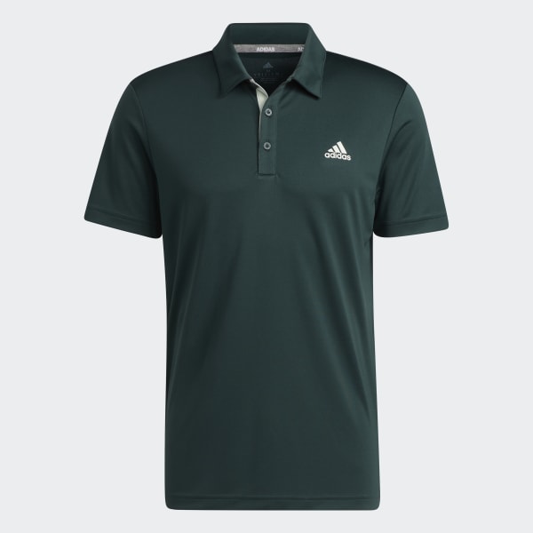 Green adidas polo shirt top