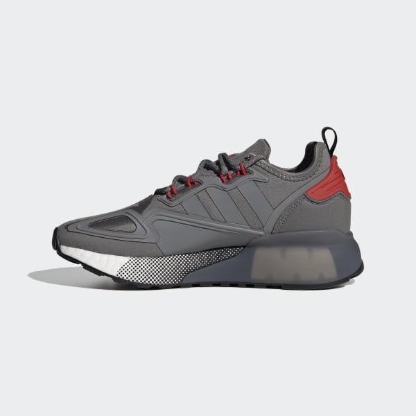Grey ZX 2K Boost Shoes LGH19