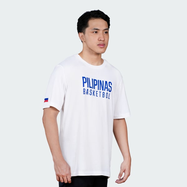 White Men's Pilipinas Basketbol Tee