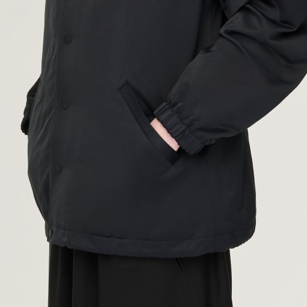 adidas Y-3 Graphic Coach Jacket - Black | Free Shipping with
