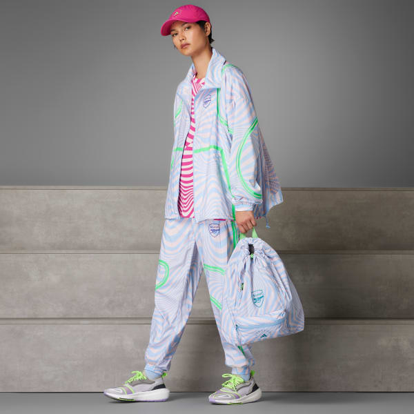 Azul Jaqueta Malha Arsenal x adidas by Stella McCartney