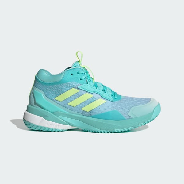 adidas Crazyflight 6 Mid Indoor Shoes - Turquoise | Free Shipping