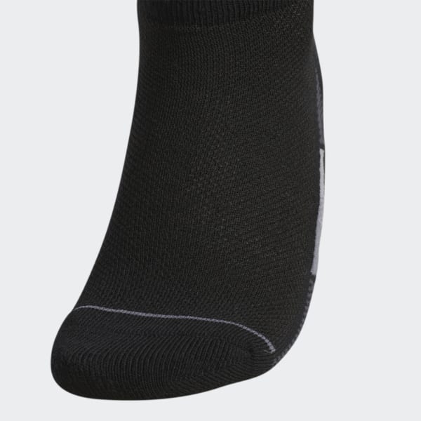 Black Superlite Stripe Low-Cut Socks 3 Pairs FZ7013X