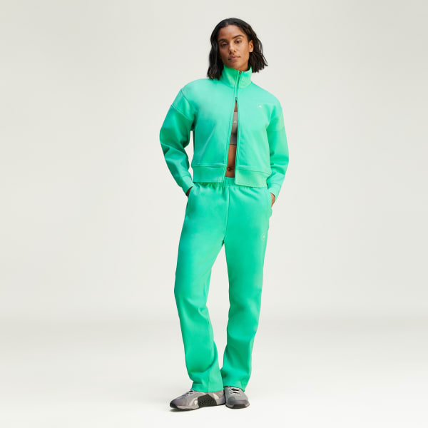 Verde Calças de Malha adidas by Stella McCartney