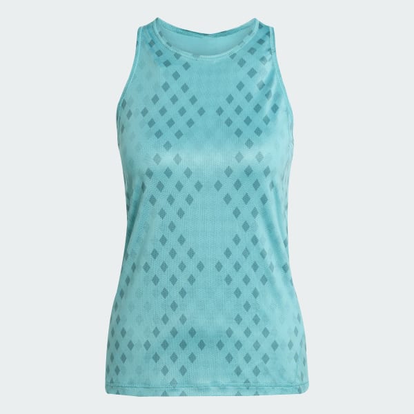 トップス un3d. WAVE LINE GATHER CAMISOLE Gathered Lurex® Gauze Camisole In Pink Dandelions For Women