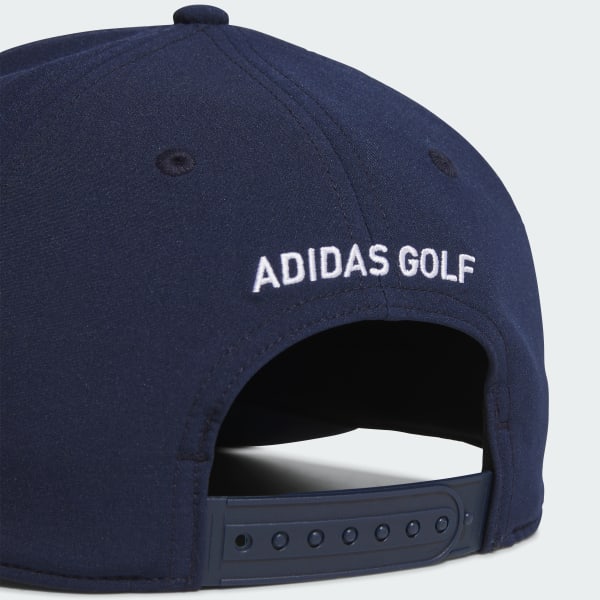 Blue Graphic Flat-Brim Cap