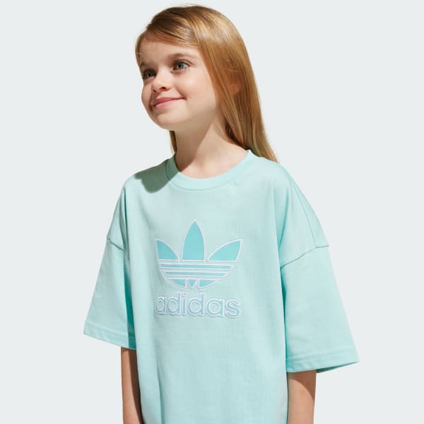 adidas Short Tee Set - Turquoise | Free Shipping with