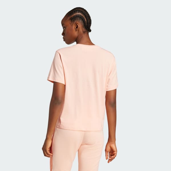 Rosa Remera Adicolor Trifolio Boxy