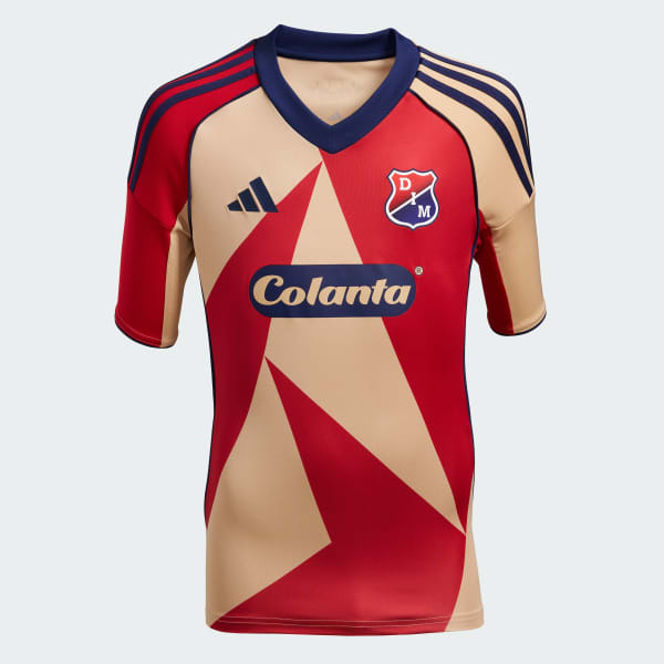 Rojo Camiseta Tercera DIM 2025 Niño