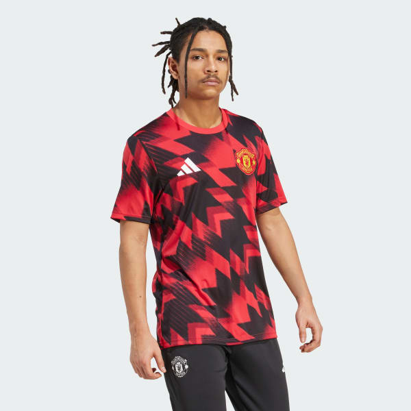 rouge Maillot d'échauffement Manchester United 25/26