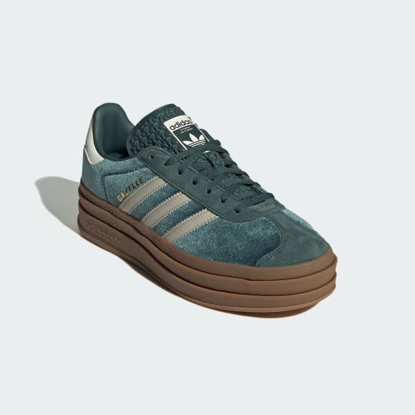 สีเขียว รองเท้า Gazelle Bold