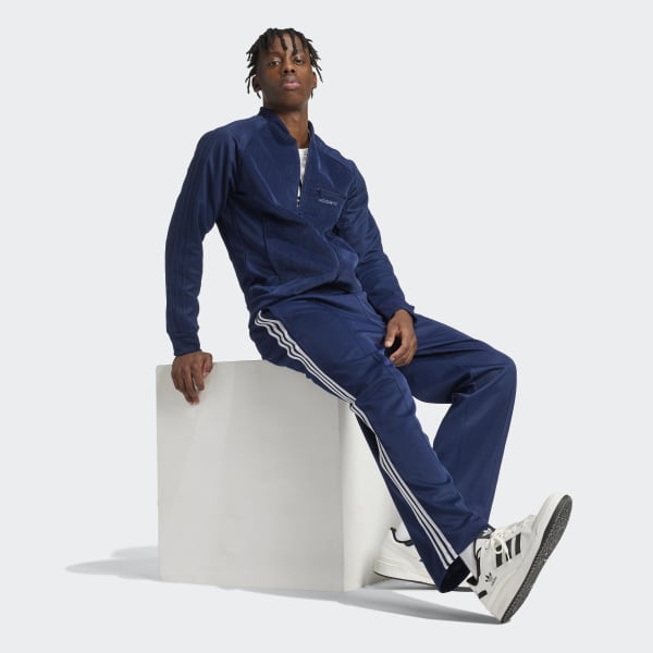 トラックパンツ・ジャージ ADIDAS Adicolor Baggy Fit Firebird Track Pant 4FT1526 adidas Originals Adicolor Baggy Fit Firebird Black Track