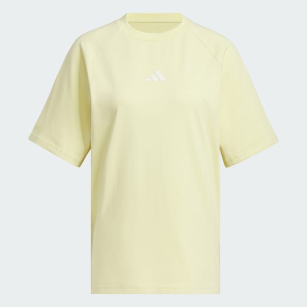 イエロー ワード 半袖Tシャツ