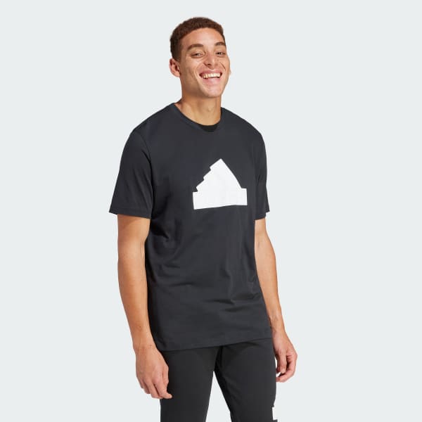 adidas Future Icons Logo Graphic Tee - Black