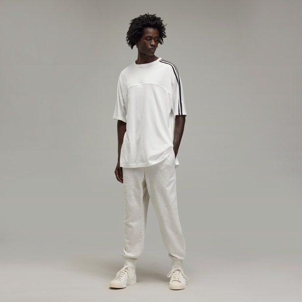 Γκρι Y-3 Cuffed French Terry Pants