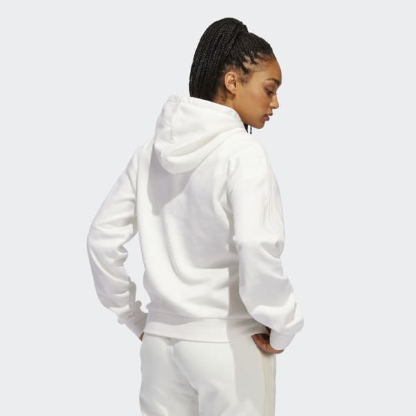 adidas Candace Parker Hoodie - White | Women's Basketball | $70 - adidas US