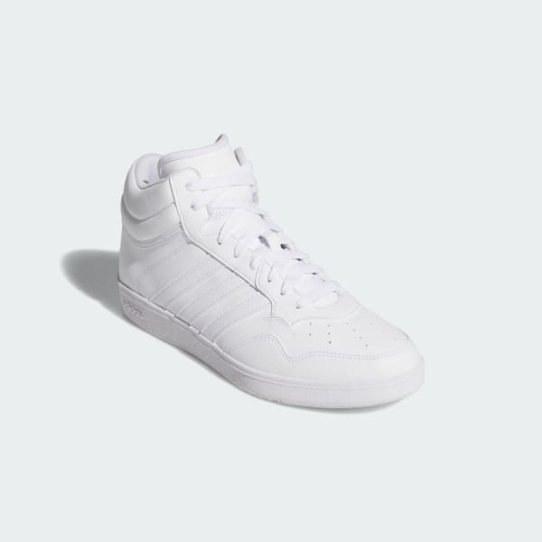 Blanco Zapatillas Hoops 4.0 Mid