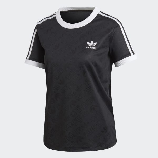 Polera 3 Tiras - Negro adidas | adidas Chile