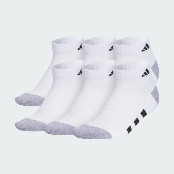 White adidas ankle socks top