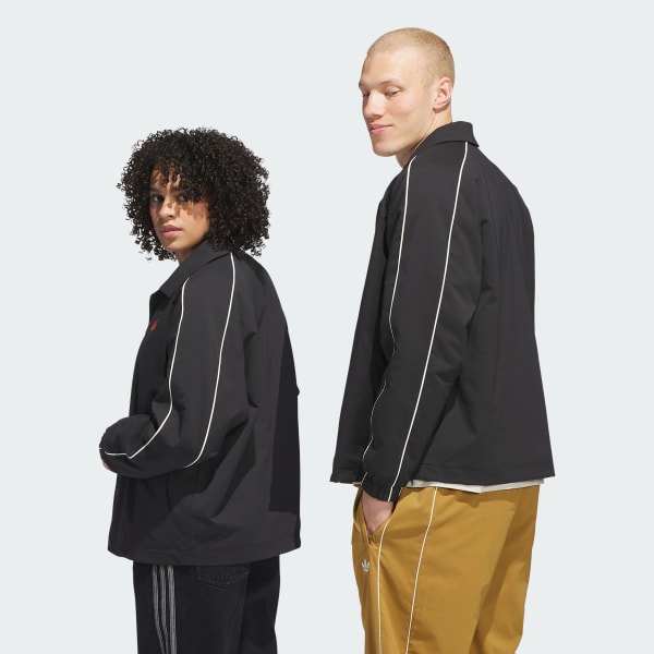 adidas Originals コーチジャケット - ブラック | アディダス ジャパン