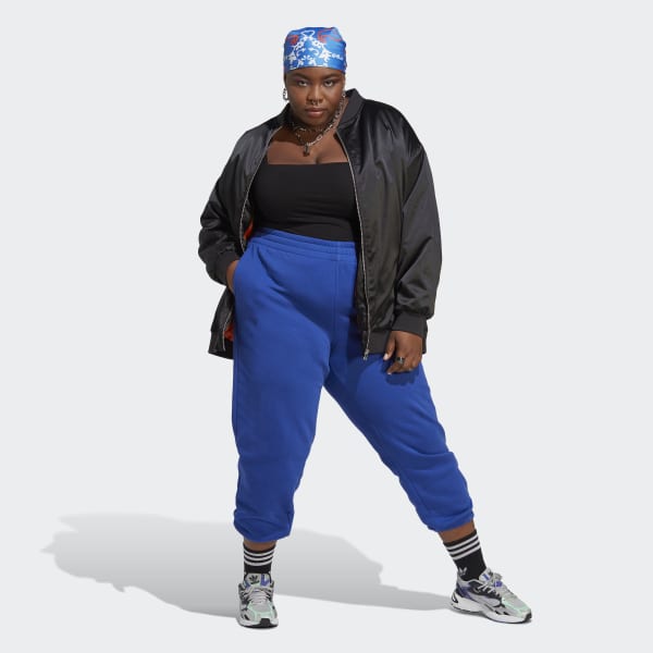 adidas Essentials Fleece Joggers (Plus Size) - Blue | Women's Lifestyle |  adidas US