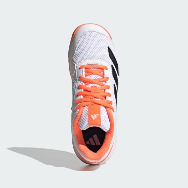 oranje Courtflash Tennis Schoenen Kids