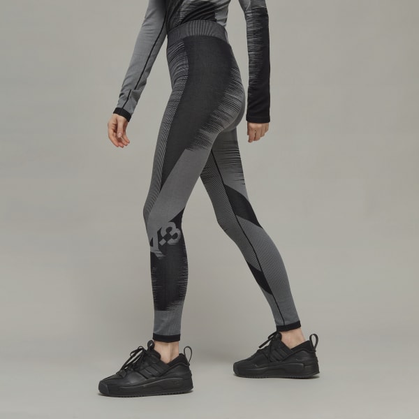 Noir Legging en maille technique Y-3