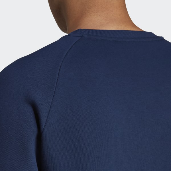 Μπλε Trefoil Essentials Crewneck Sweatshirt