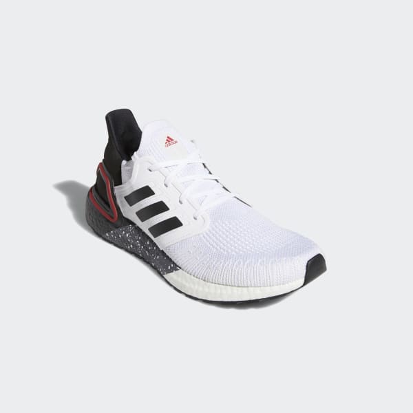 adidas ultraboost 20 white scarlet