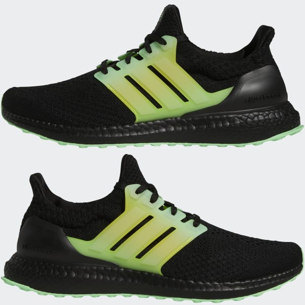 Adidas boost green black on sale