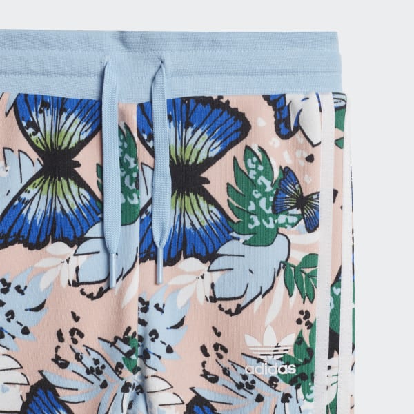 adidas HER Studio London Animal Flower Print Crew Set Blue