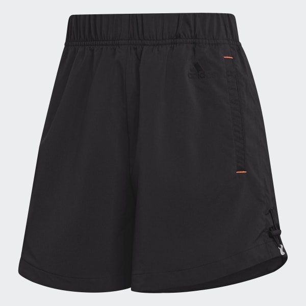 Negro Shorts Ajustables adidas Sportswear Primeblue