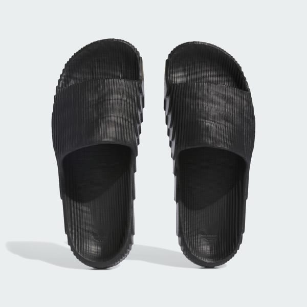 Adidas Adilette 22 Slides Carbon Aluminum U.S Size 10 BRAND NEW