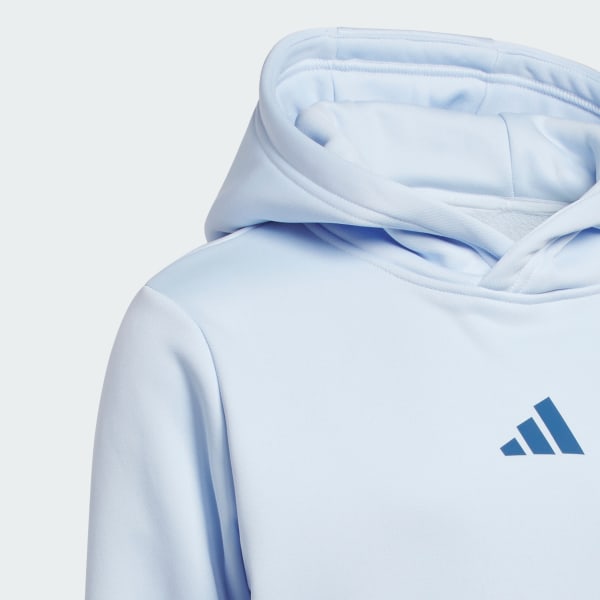 Blue UNISEX JUNIORS CLIMAWARM GRAPHIC HOODIE Sweatshirt